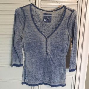 Guess blue top